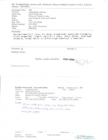 posudek Liberec A 2011